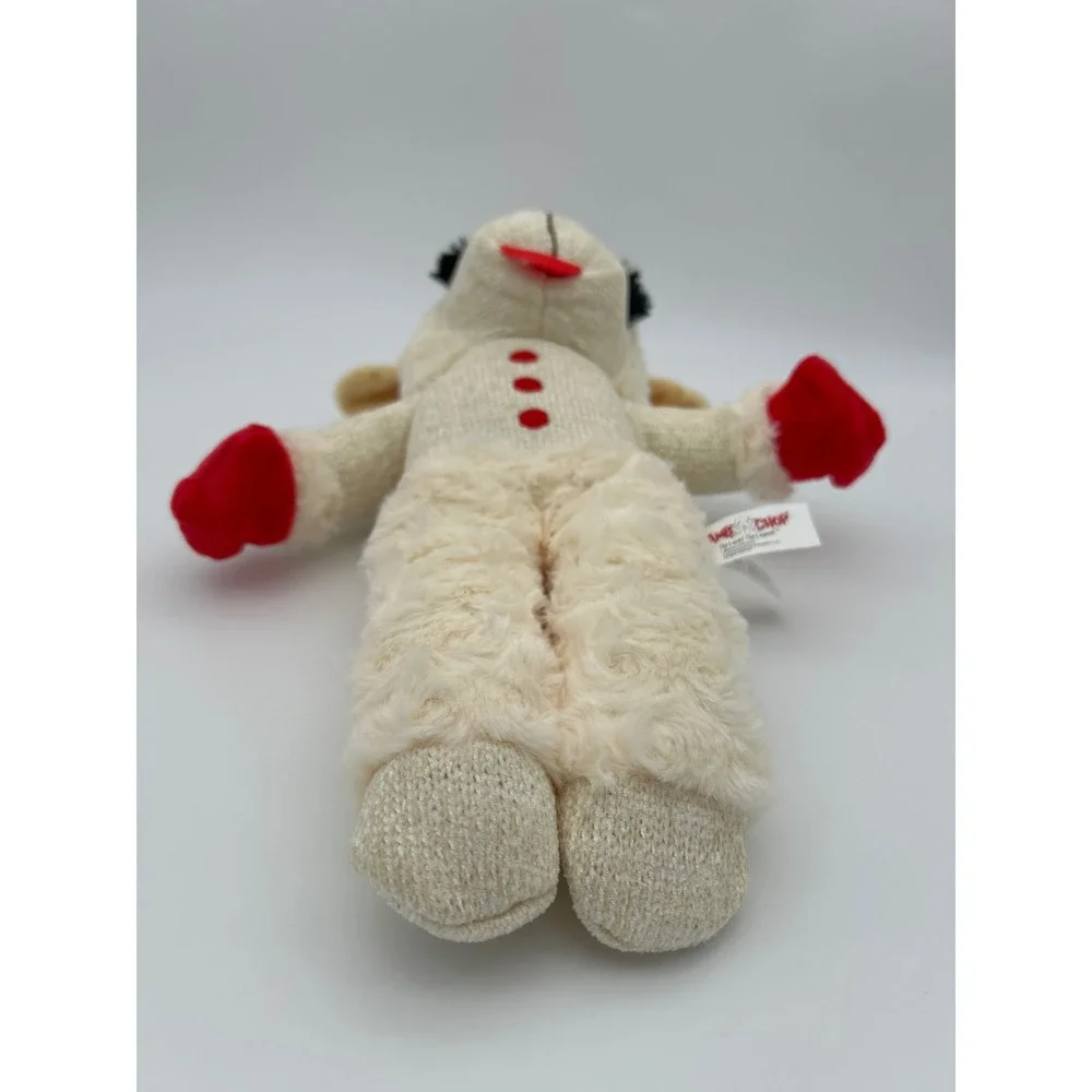 LAMB CHOP PET PLUSH SQUEAK TOY,‎ Santa Multipet Lamb Chop 13